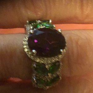 Mashamba amethyst ring